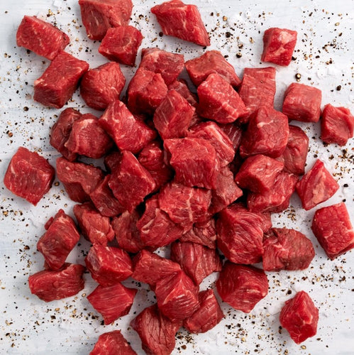 Stew Meat from Oyster Steak - CARNICERY