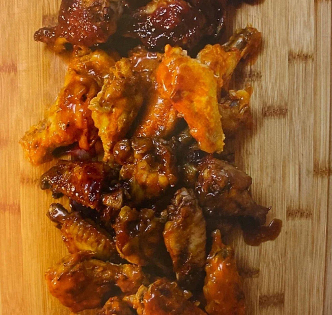 CHICKEN WINGS WITH SECRET SAUCE INSTAPOT - CARNICERY