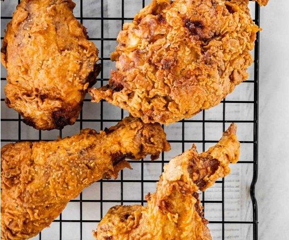 Super crispy fried chicken