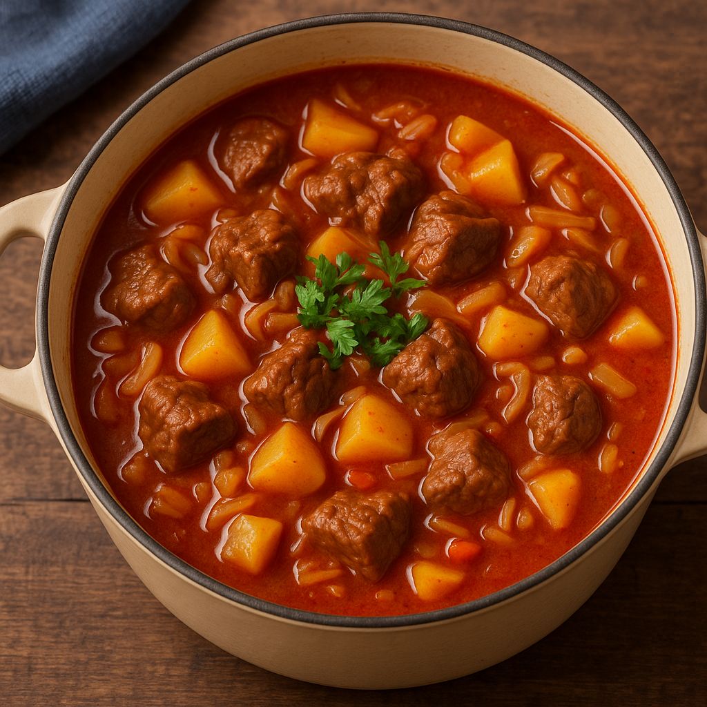 Traditional Hungarian stew recipe - CARNICERY