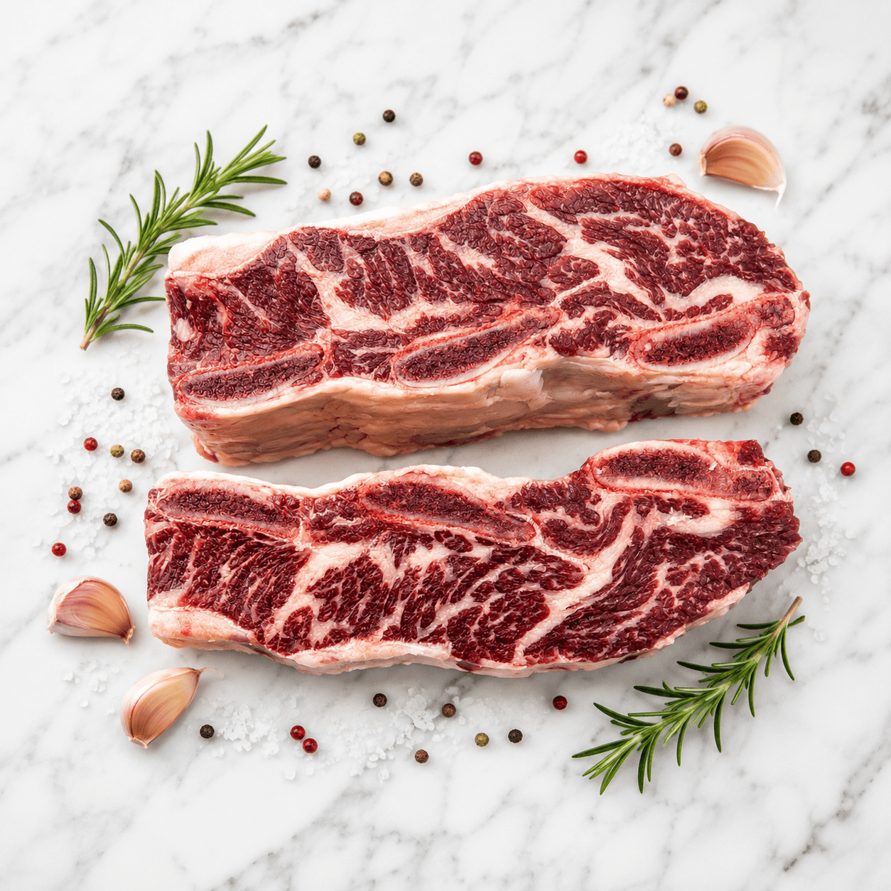 3 Bone Short Ribs USA Prime (Flanken) - CARNICERY