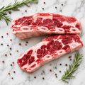 5 Bone Flanken Mex or Canada (Tira de asado, Costilla de Res) KOSHER FOR PASSOVER - CARNICERY