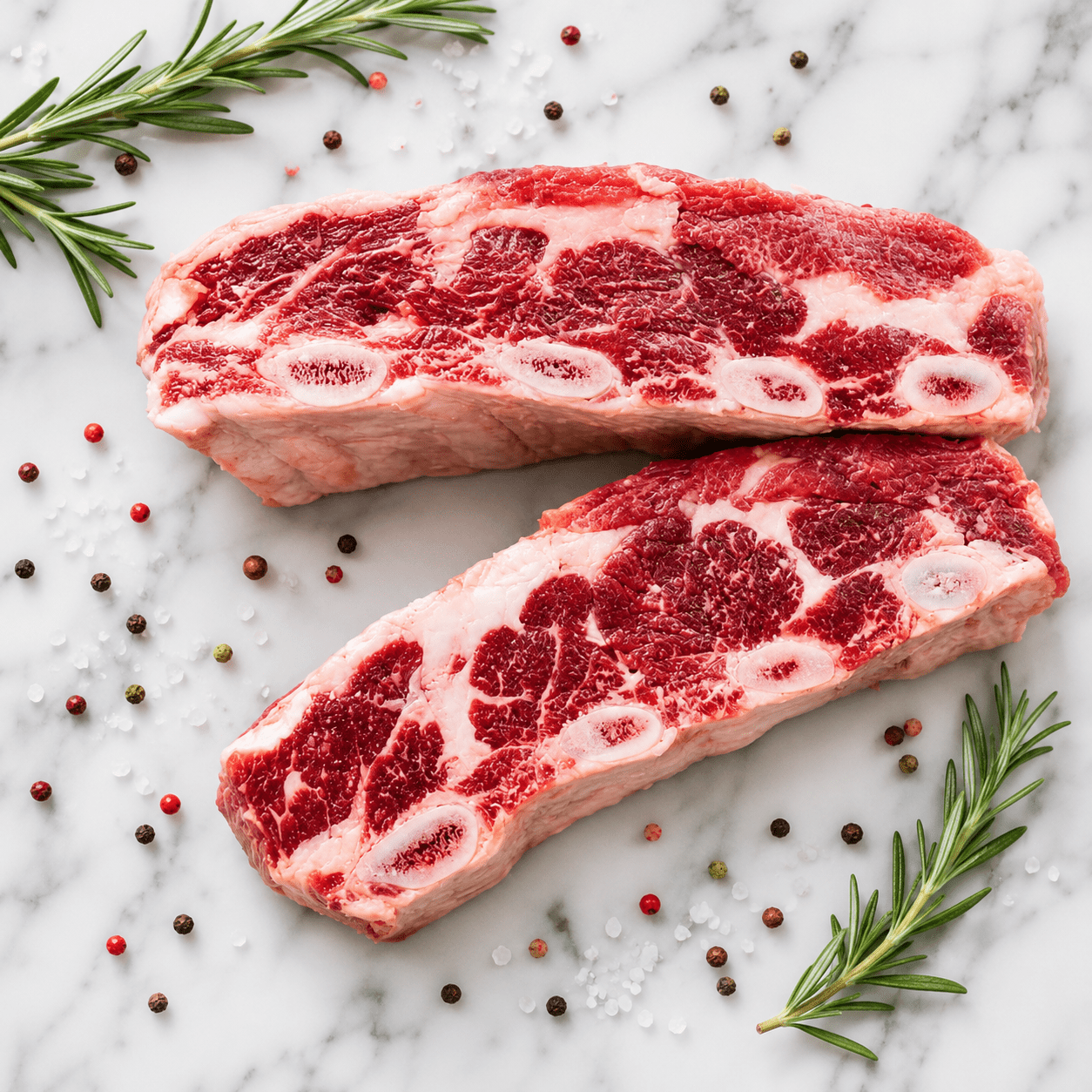 5 Bone Flanken Mex or Canada (Tira de asado, Costilla de Res) KOSHER FOR PASSOVER - CARNICERY