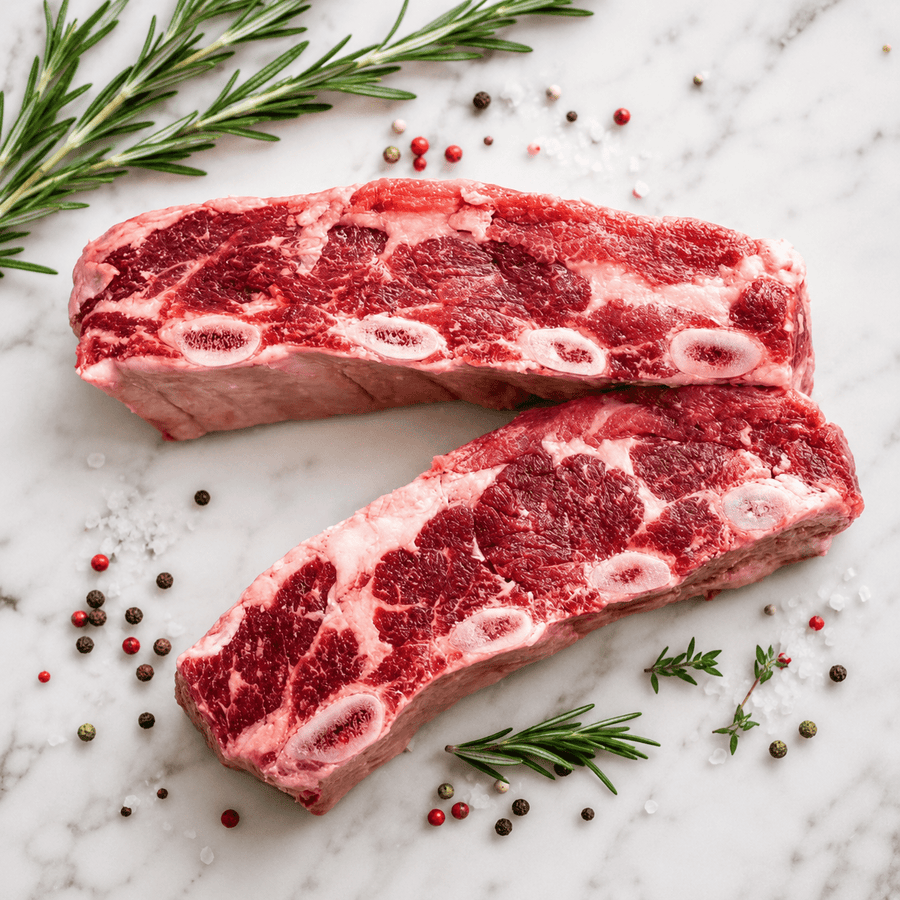 5 Bone Flanken USA Prime (Tira de asado, Costilla de Res). - CARNICERY
