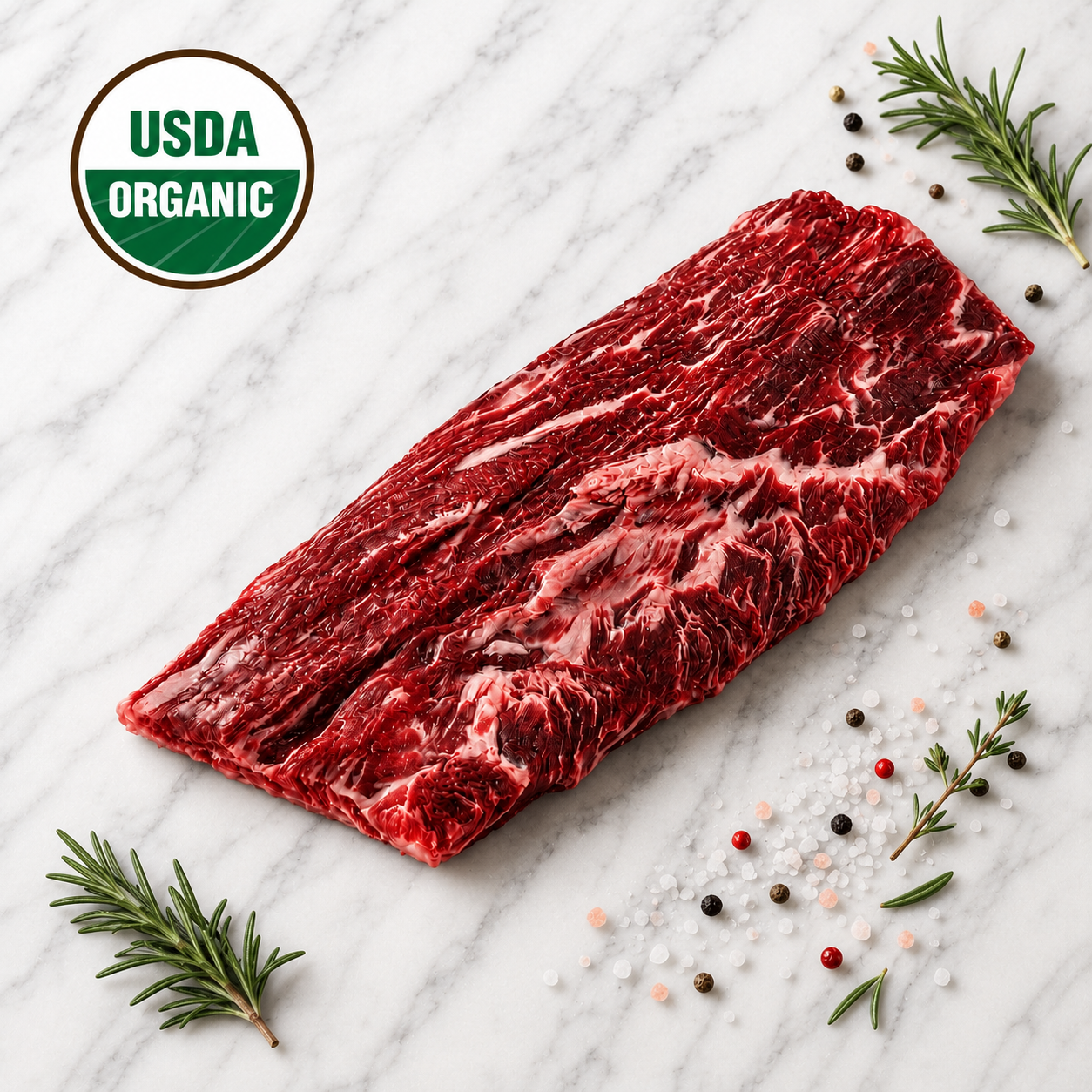 Organic Ribeye Cap Steak 100% Grass Fed. (Surprise Steak)