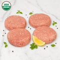 Organic Chicken Burger  Seasoned