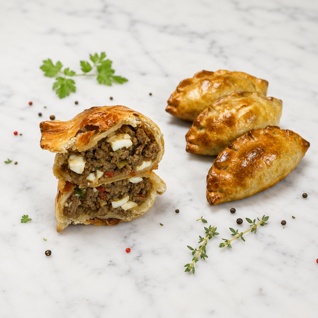 Traditional Argentine Beef Empanadas