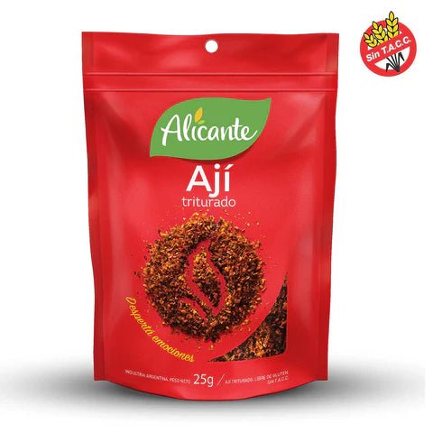 Ají Triturado Alicante Without TACC, 25 g / 0.88 oz - CARNICERY