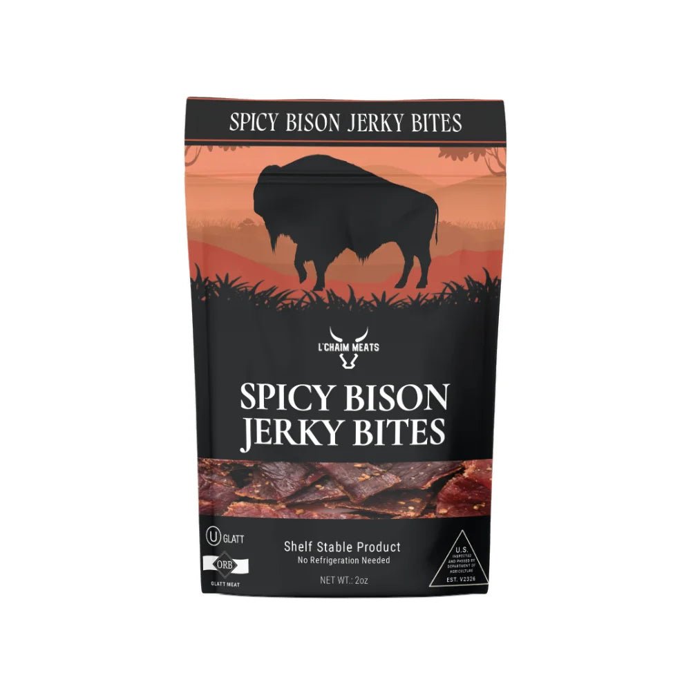 Bison Spicy Jerky Bites - CARNICERY