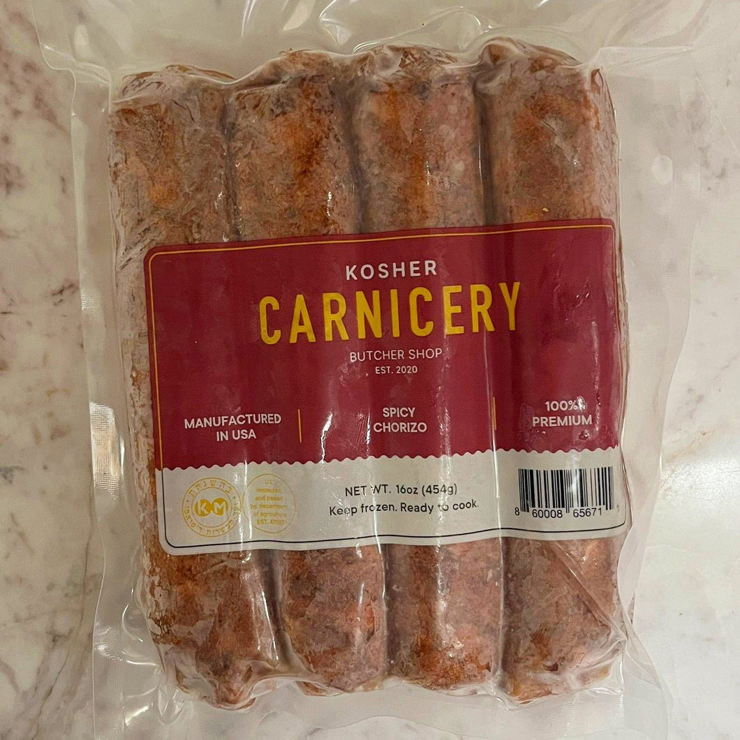 Chorizo Spicy Sausage (Additive Free Sausages) - CARNICERY
