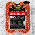 Fleishman's Sliced Spicy Chorizo Salami - CARNICERY