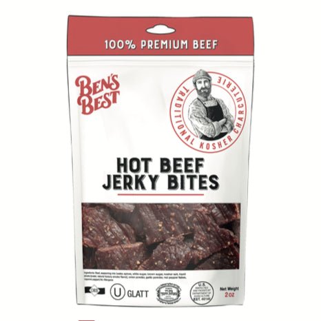 Hot Beef Jerky Bites - CARNICERY