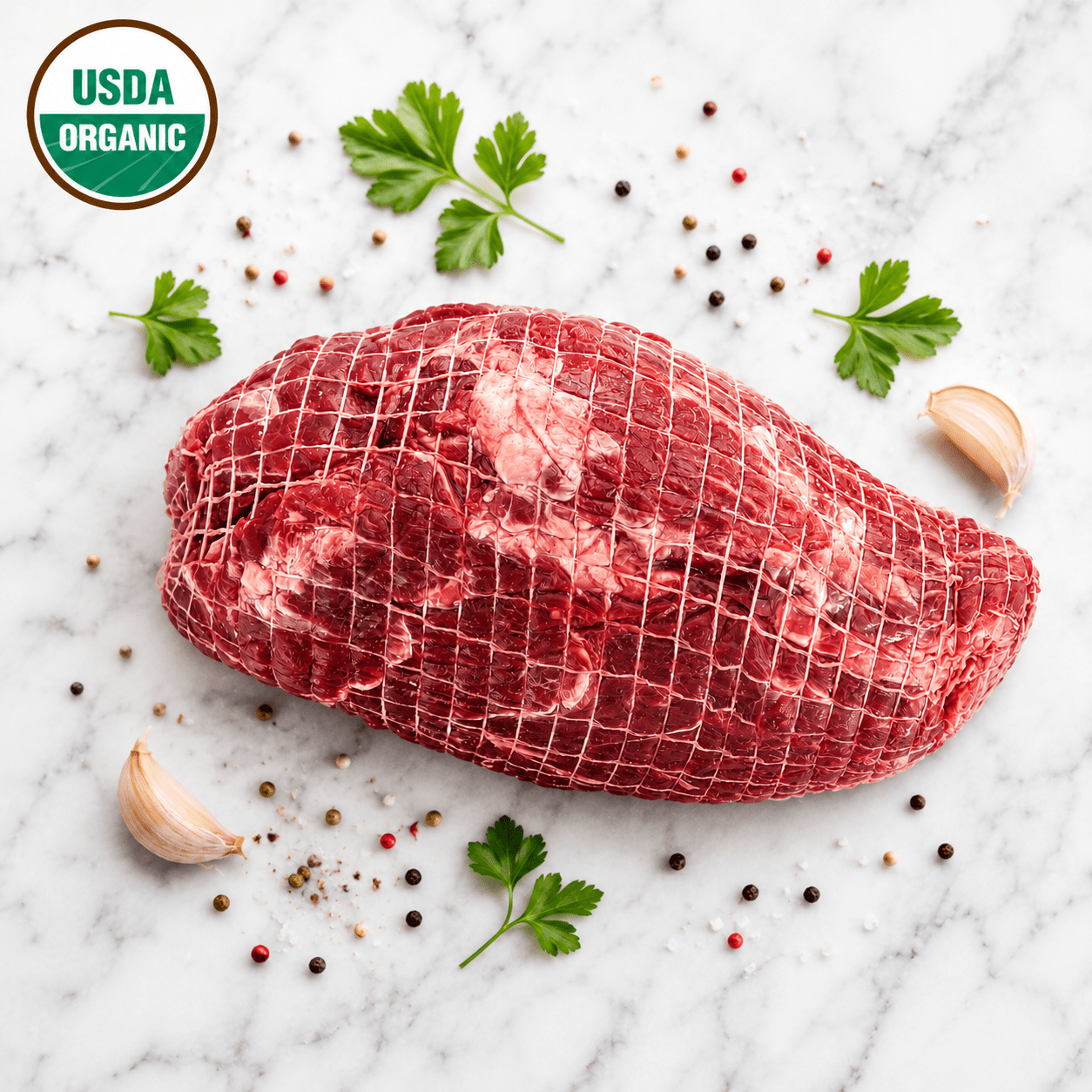 Organic 100% GRASS FED Chuck Eye Roast. - CARNICERY