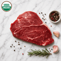 Organic 100% Grass Fed Flat Iron London Broil. - CARNICERY