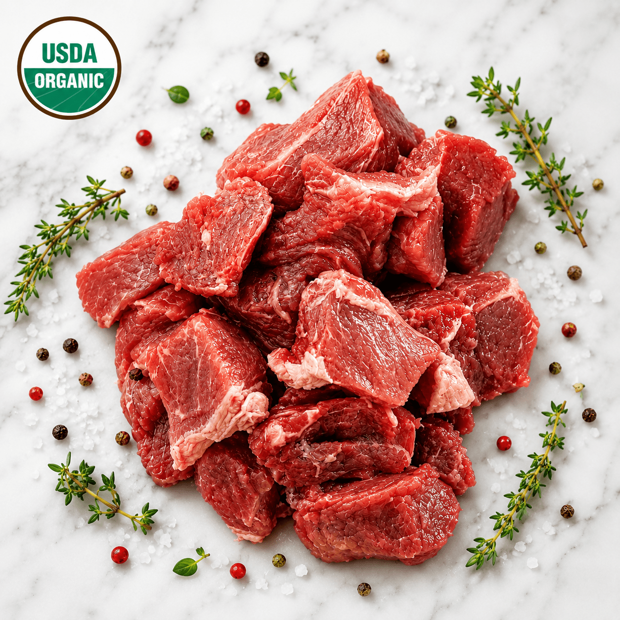 Organic 100% Grass Fed Shank Stew Meat - CARNICERY