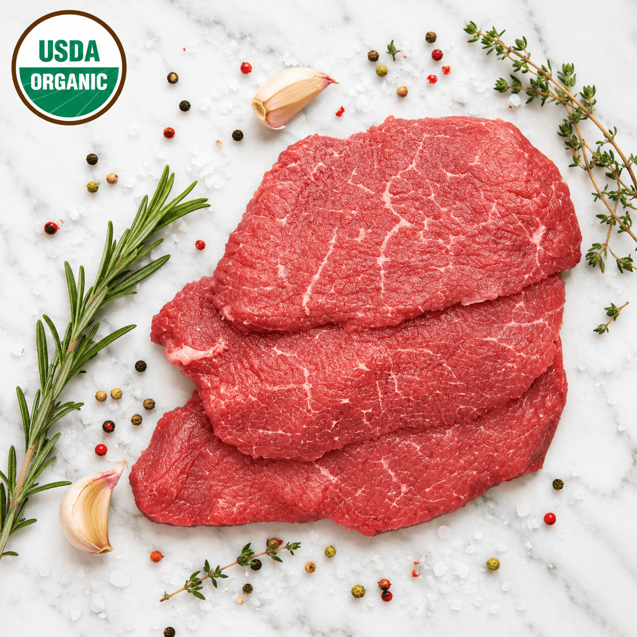 Organic Beef for Schnitzel (Milanesa) 100% GRASS FED - CARNICERY