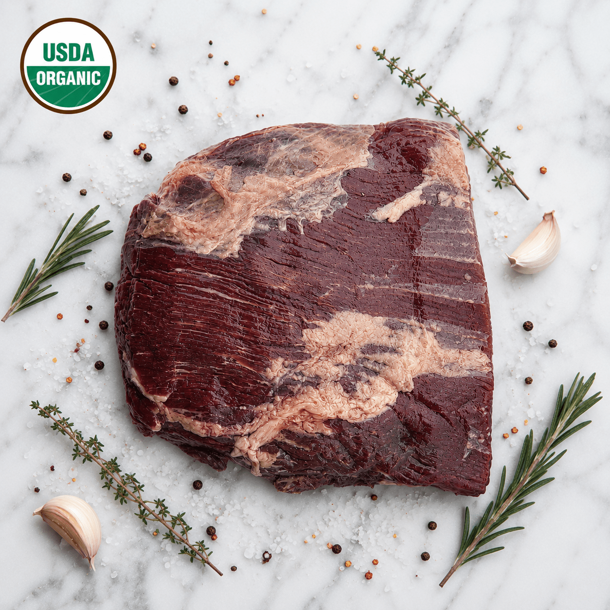 Organic Brisket 1st cut. 100% Grass Fed. - CARNICERY