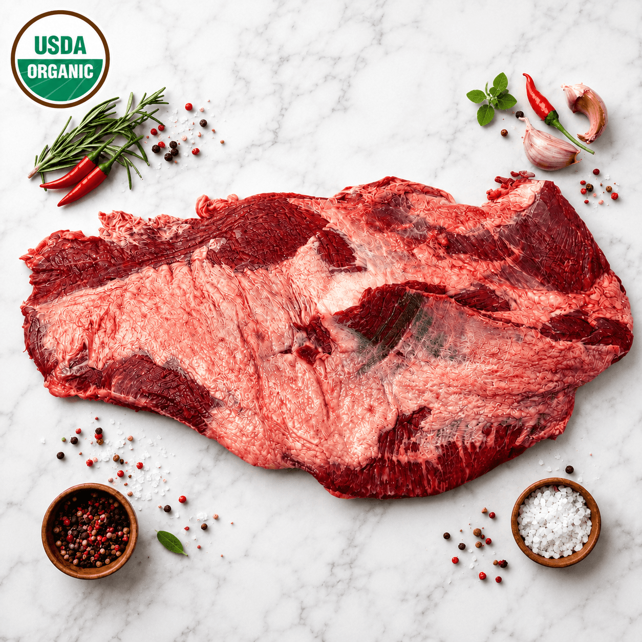 Organic Brisket Deli Trim 100% Grass Fed - CARNICERY