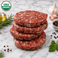 Organic Burger Home Made 100% Grass Fed. - CARNICERY