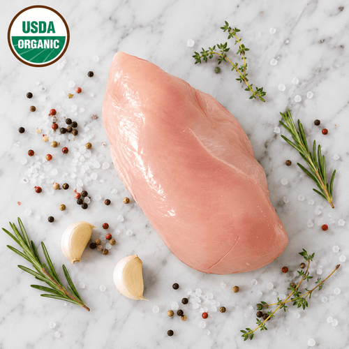 Organic Chicken Breast Boneless (Pechuga) Free Range - CARNICERY