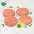 Organic Chicken Burger Seasoned - CARNICERY