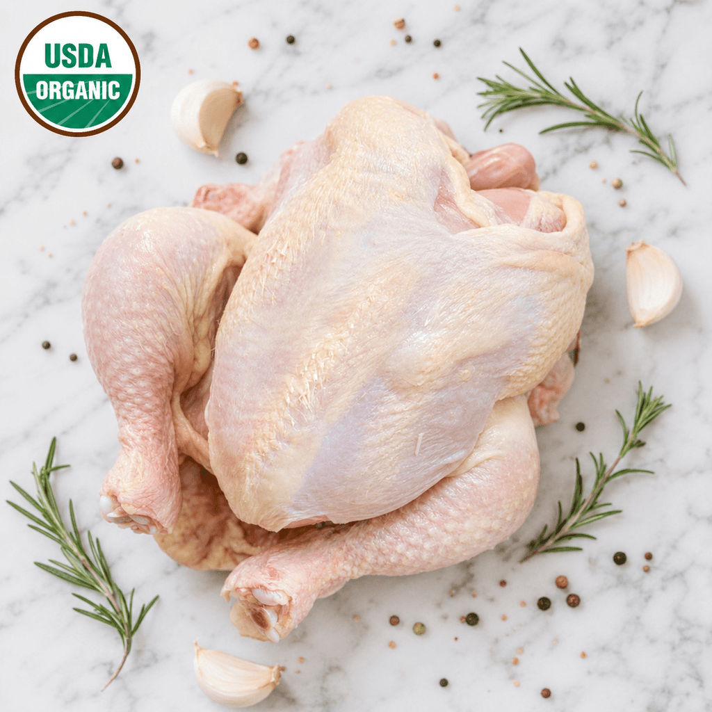 Organic Chicken cut 1/8. Free Range - CARNICERY