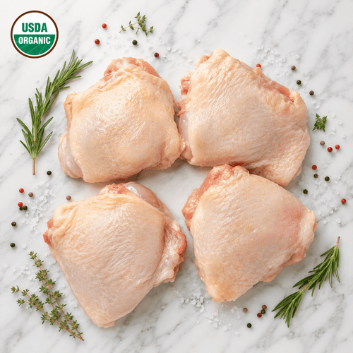 Organic Chicken Thighs. Free Range - CARNICERY
