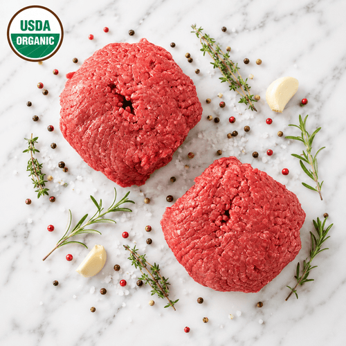 Organic Ground Beef Extra Lean from Brisket 100% Grass Fed. - CARNICERY