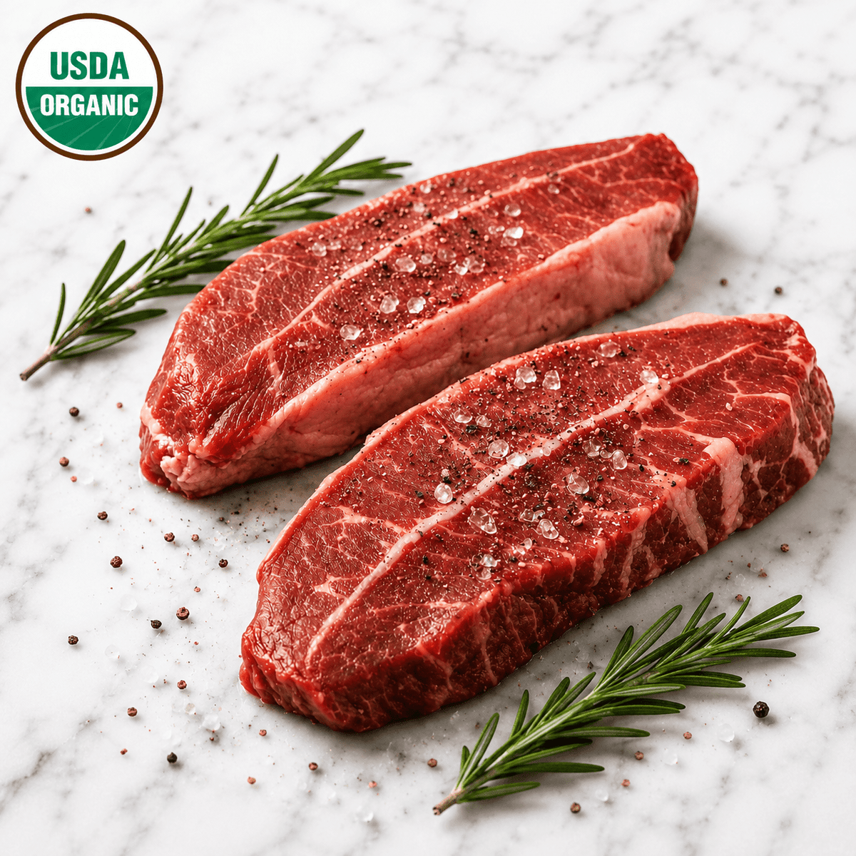 Organic Minute Steak. - CARNICERY