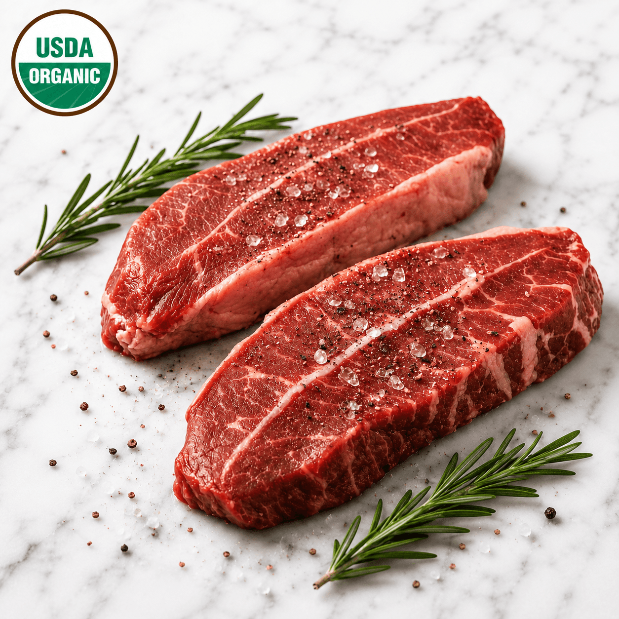 Organic Minute Steak. - CARNICERY