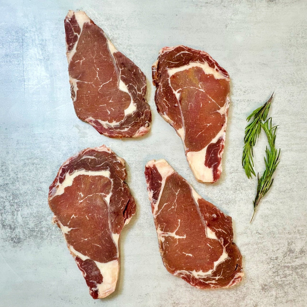 Ribeye Steak Thin Cut Grass Fed - CARNICERY
