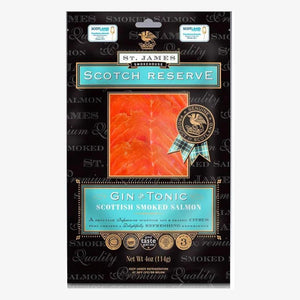 Scotch Reserv Smoked Scottish Salmon Gin & Tonic 8oz - CARNICERY