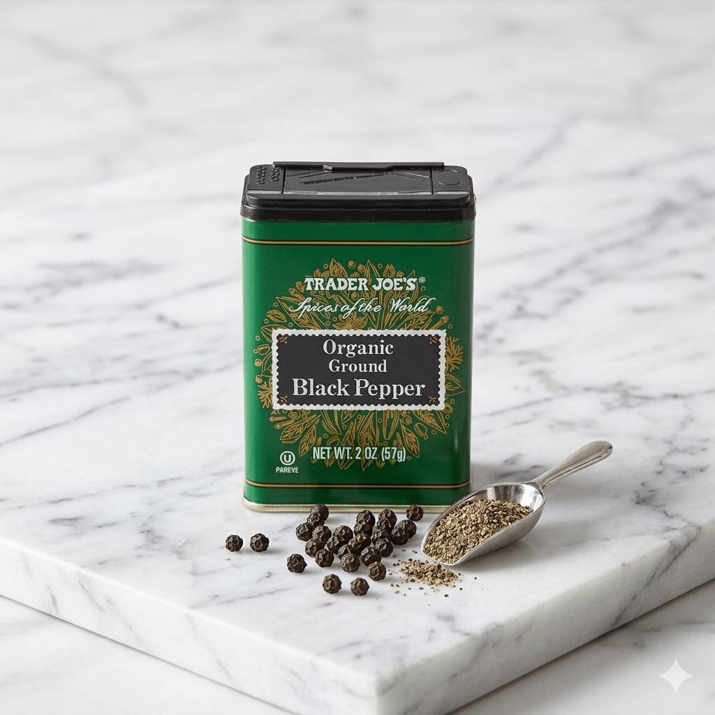 Trader Joe’s Organic Ground Black Pepper - CARNICERY