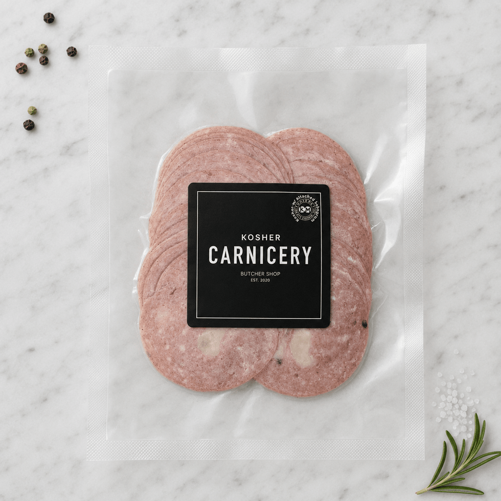 Veal Peppercorn Mortadella - CARNICERY
