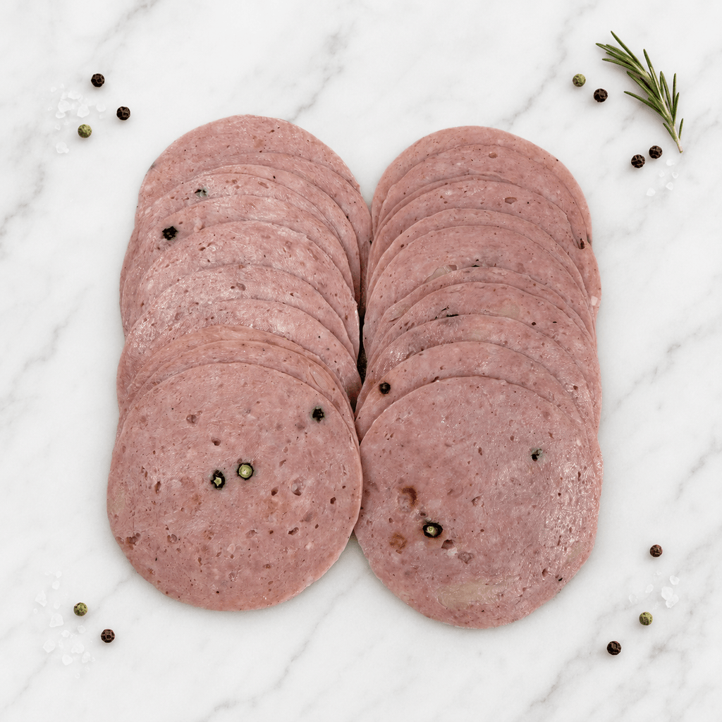 Veal Peppercorn Mortadella - CARNICERY