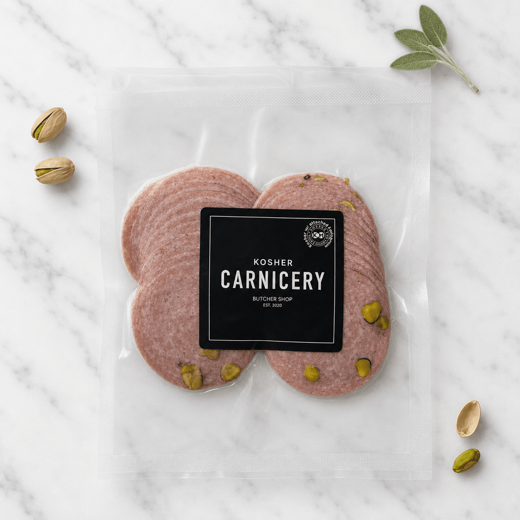 Veal Pistachio Mortadella - CARNICERY