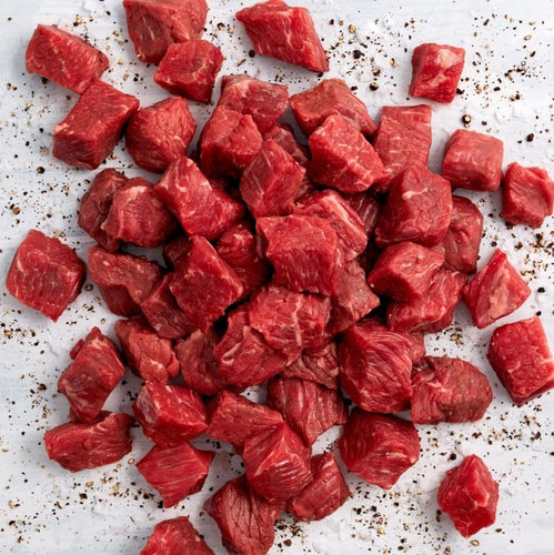 Organic Stew Meat from French Roast 100% Grass Fed - CARNICERY